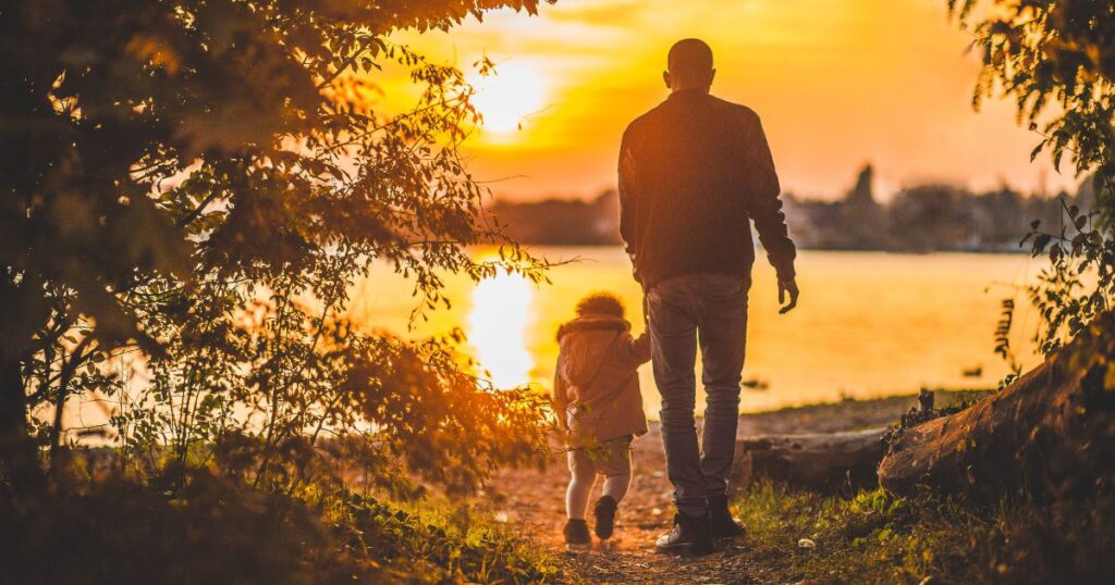 parent-and-child-walking-together